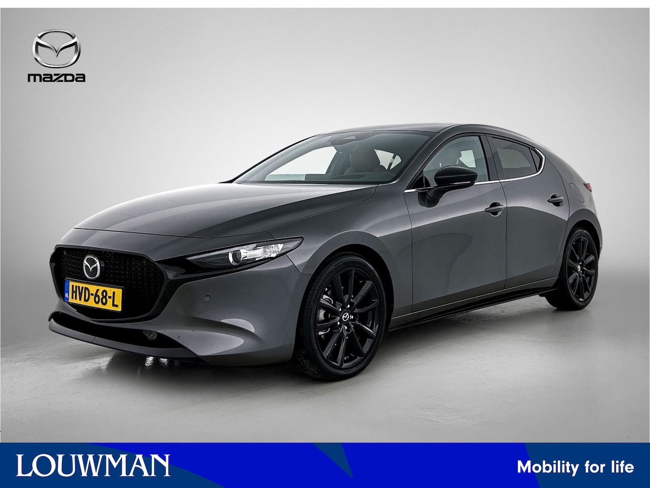 Mazda 3 - 2.5 e-SkyActiv-G M Hybrid 140 Nagisa | BOSE | Half Leder | Memory Seat | Gratis-museum-arr - AutoWereld.nl