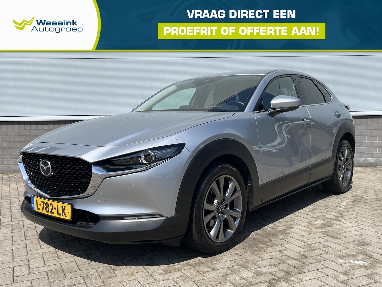 Mazda CX-30 - 2.0 e-SkyActiv-X 186 pk Luxury | Eerste eigenaar | Dealer onderhouden | Camera | Lederen i - AutoWereld.nl