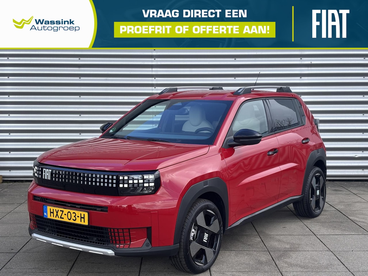 Fiat Grande Panda - La Prima 44 kWh | Trekhaak afneembaar | Navigatie | Camera - AutoWereld.nl