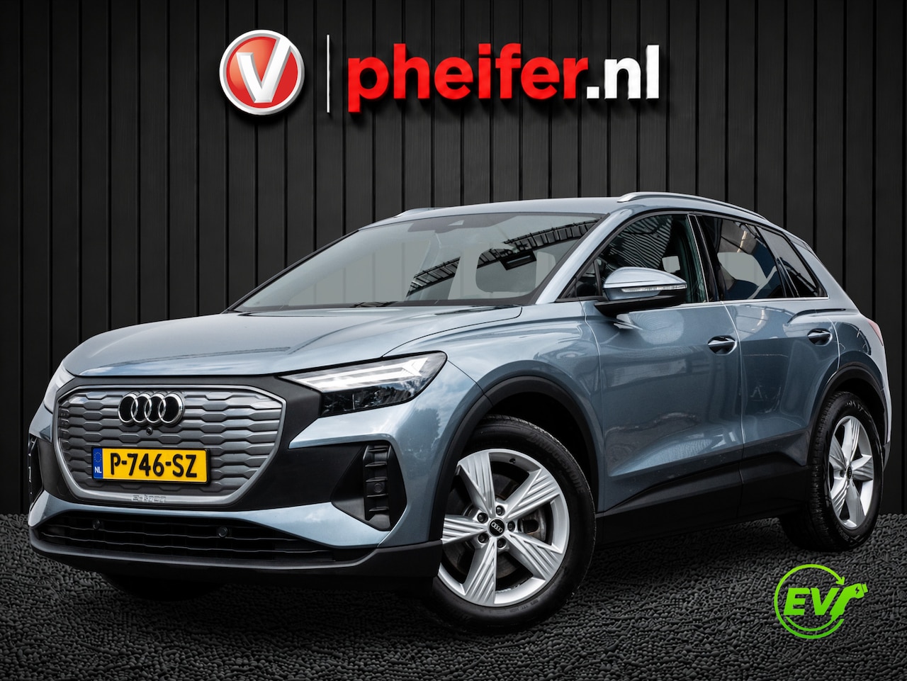 Audi Q4 e-tron - 40 Launch edition 77 kWh SOH 93% Trekhaak/ Stoelverwarming/ Navigatie Apps/ Carplay/ Pdc - AutoWereld.nl