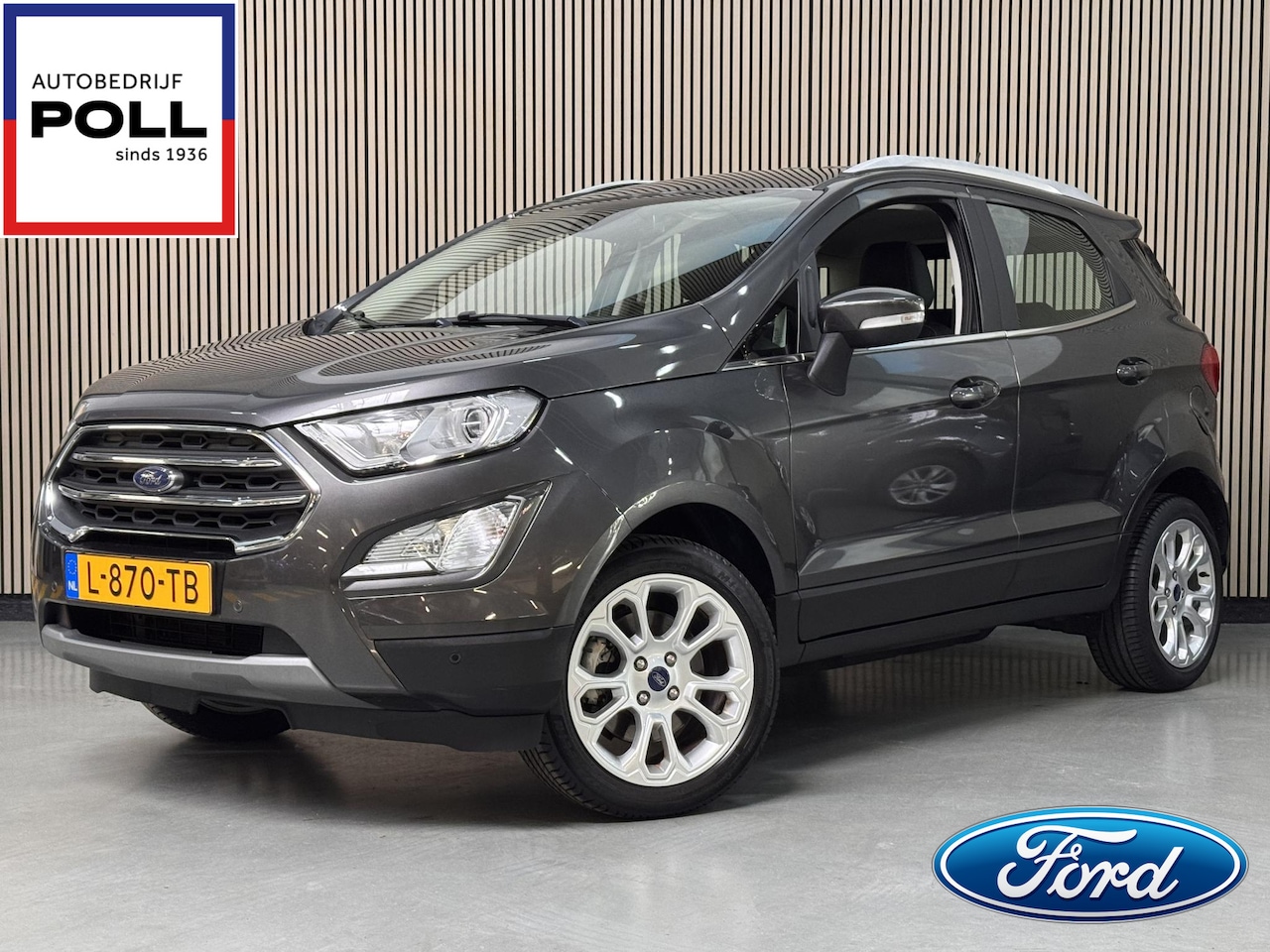 Ford EcoSport - 125pk EcoBoost Titanium-X B&O Navi Camera Winter Parking Dodehoek Keyless pack - AutoWereld.nl