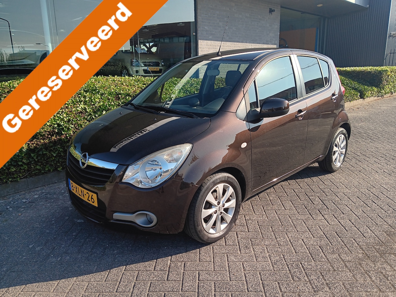 Opel Agila - 1.2 Style AUTOMAAT, AIRCO, MISTLAMPEN, LMV, incl. 12 MND BOVAGGARANTIE - AutoWereld.nl