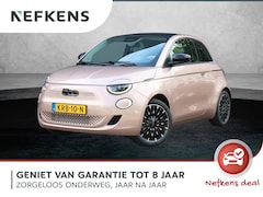 Fiat 500 - La Prima 42 kWh | Panoramadak | Lederen bekleding | AppleCarPlay/Android | Navigatie | Cam