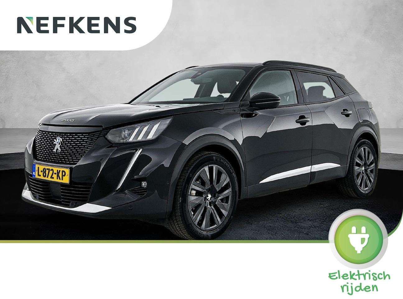 Peugeot e-2008 - SUV EV GT Pack 50 kWh 136pk | Accu 92% | Navigatie | Panoramisch schuif-kanteldak | Ledere - AutoWereld.nl