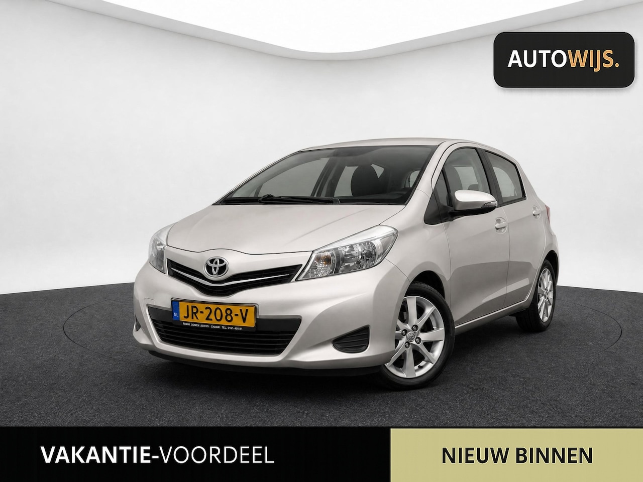 Toyota Yaris - 1.3 VVT-i Aspiration|AUT|CAMERA|NAVI|GOED ONDERHOUDEN - AutoWereld.nl