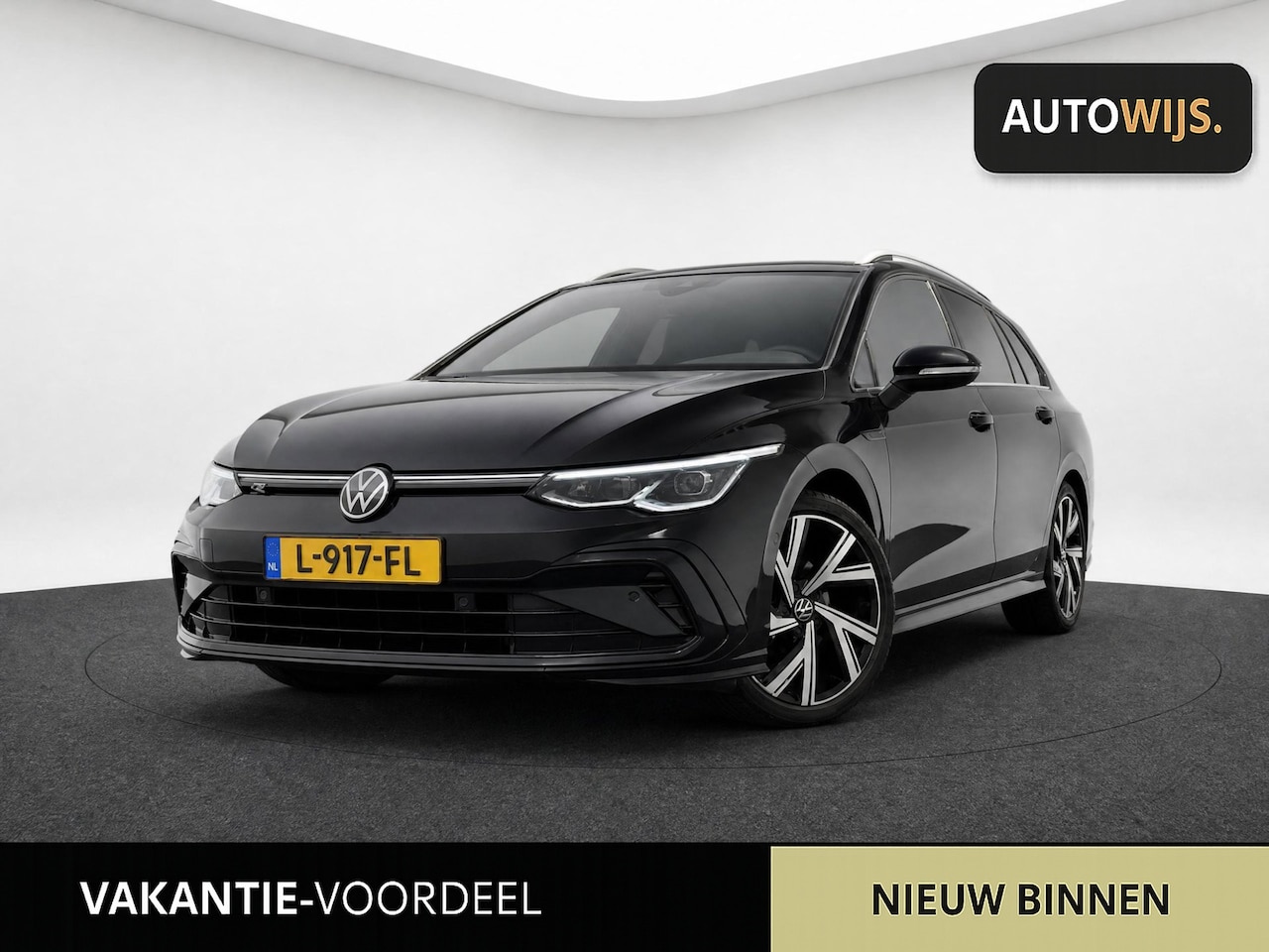 Volkswagen Golf Variant - 1.5 eTSI R-Line|LED|AUT|NL AUTO|NAVIGATIE - AutoWereld.nl