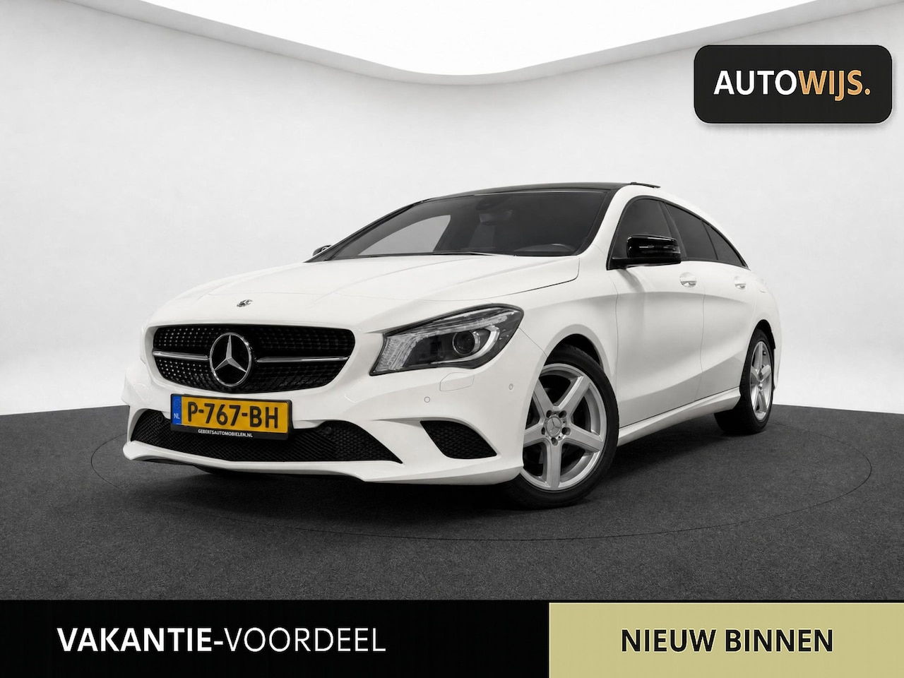 Mercedes-Benz CLA-klasse Shooting Brake - 180 Ambition|PANO|NAVI|STOELVERW|XENON|LM-VELG - AutoWereld.nl