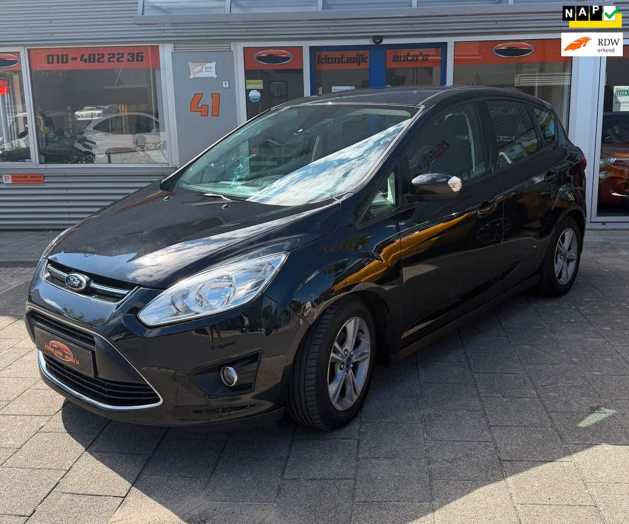 Ford C-Max - 1.0 Edition Navigatie Cruise NL-Geleverd Dealer Onderhouden - AutoWereld.nl