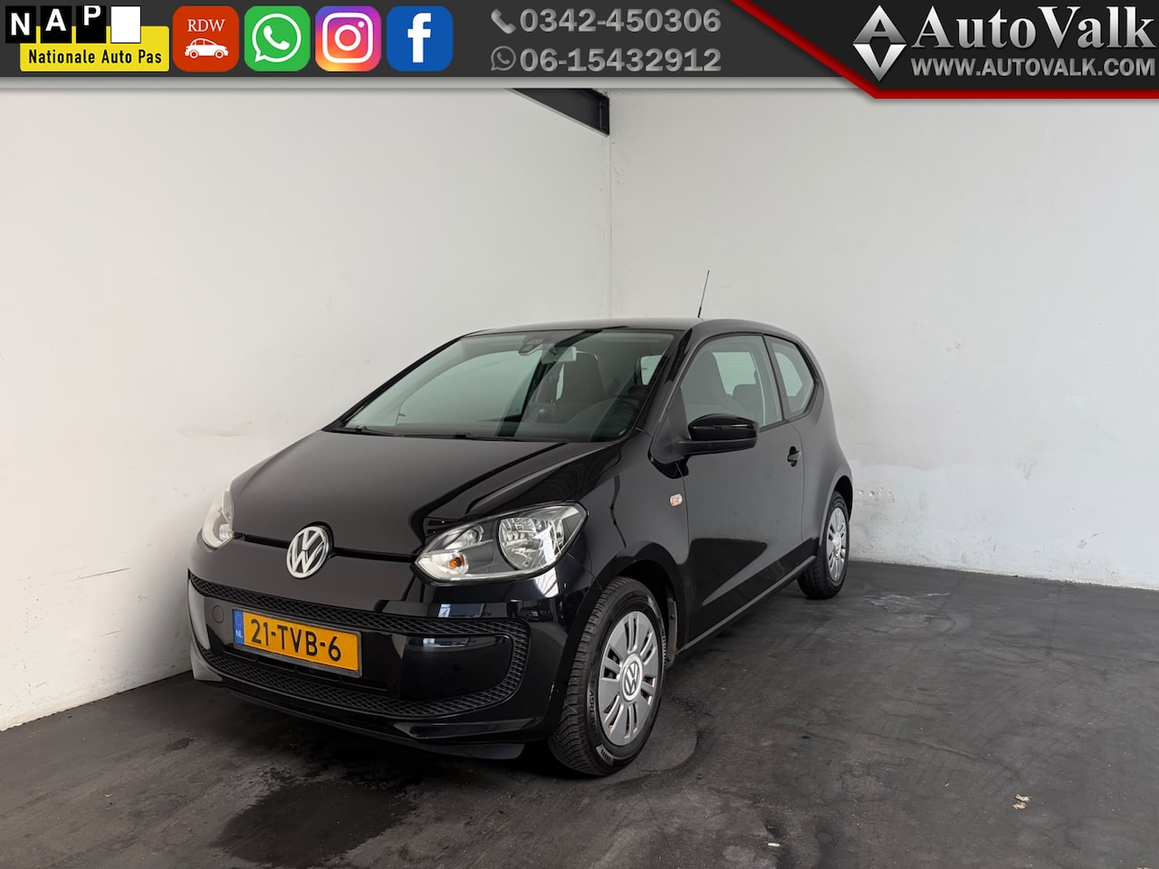 Volkswagen Up! - 1.0 move up! Airco. Navi! - AutoWereld.nl