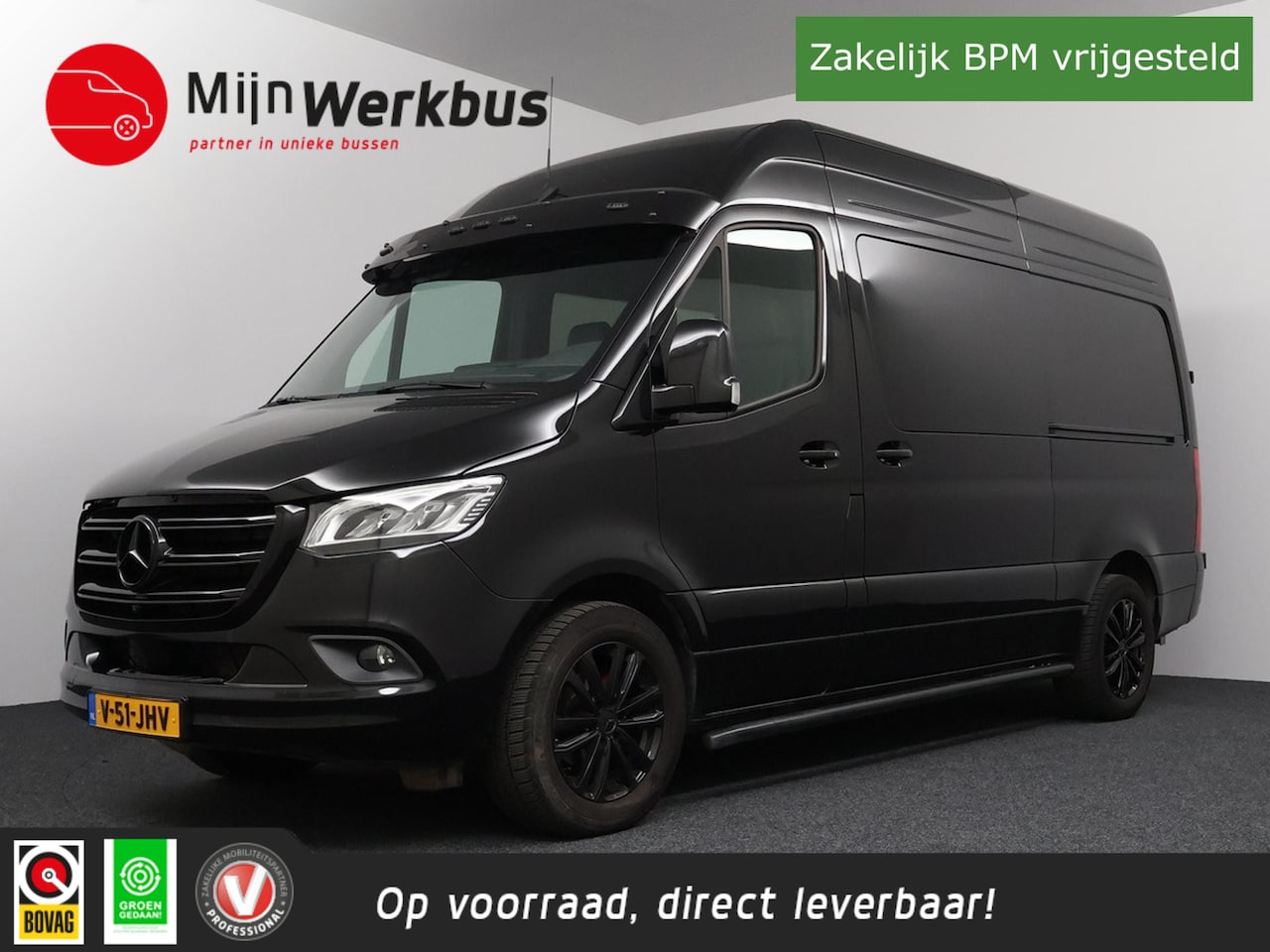 Mercedes-Benz Sprinter - 319 1.9 CDI L2 Pro | VOL!! | Dubbele Cabine 5p! | Vanstep! | 3500KG Trekgewicht | 360° Cam - AutoWereld.nl