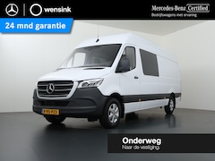 Mercedes-Benz Sprinter - 317 CDI | Aut. | L3 H2 | Pro | Dubbele Cabine | 7-zits | Airco | LM Velgen | Navigatie | P