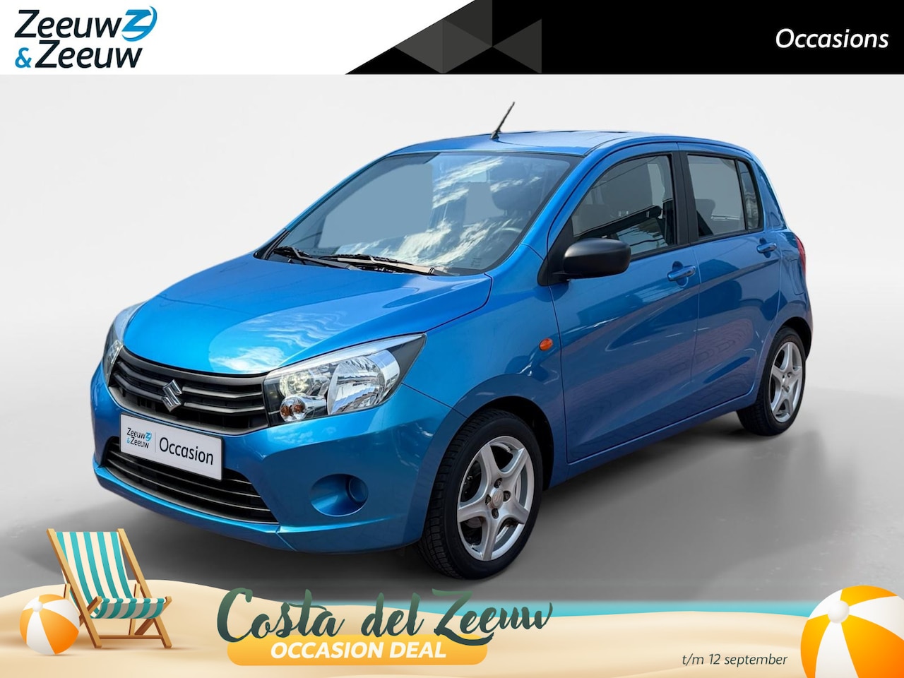 Suzuki Celerio - 1.0 Comfort | Unieke kilometerstand | Bluetooth radio | Airconditioning | Lichtmetalen vel - AutoWereld.nl
