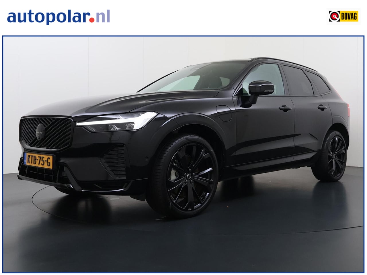 Volvo XC60 - T6 Plug-in AWD Plus Black Edition FACELIFT/Panodak/360Cam/ACC etc. - AutoWereld.nl