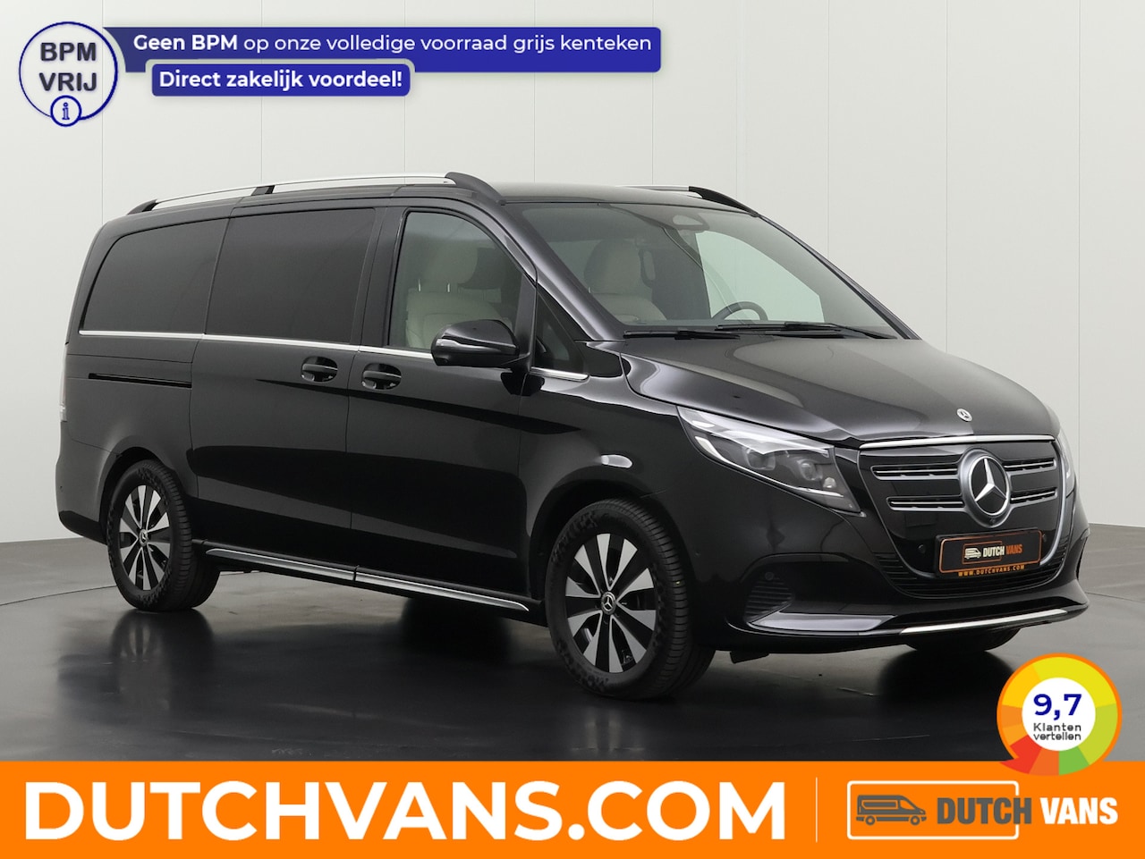 Mercedes-Benz EQV - 300 Lang Avantgarde Exclusieve 7-Peroons | Pano | Elektr. Stoelen | Burmester High-end | N - AutoWereld.nl