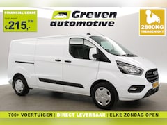 Ford Transit Custom - 2.0 TDCI L2H1 | Airco | Camera | 2800kg Trekgew. | Cruise | 3 Zits | 2xSchuifdeur | Carpla