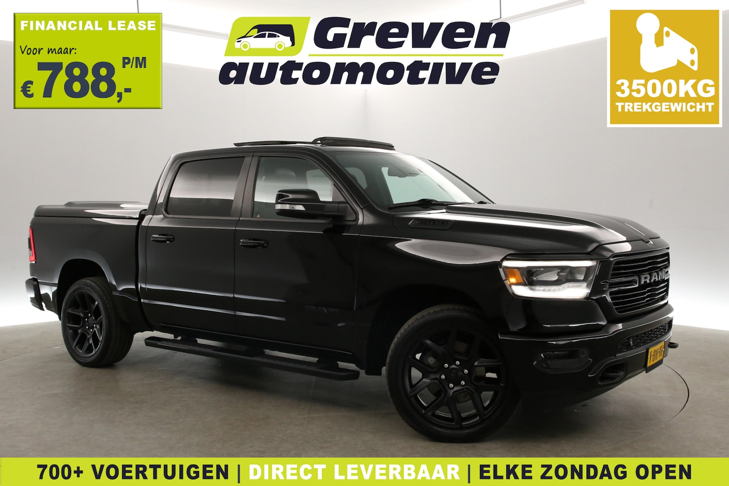 Dodge Ram 1500 - 5.7 V8 4x4 Crew Cab Big Horn | Pano | 3500kg Trekgew. | Trekhaak | Camera | Alpine | Carpl - AutoWereld.nl