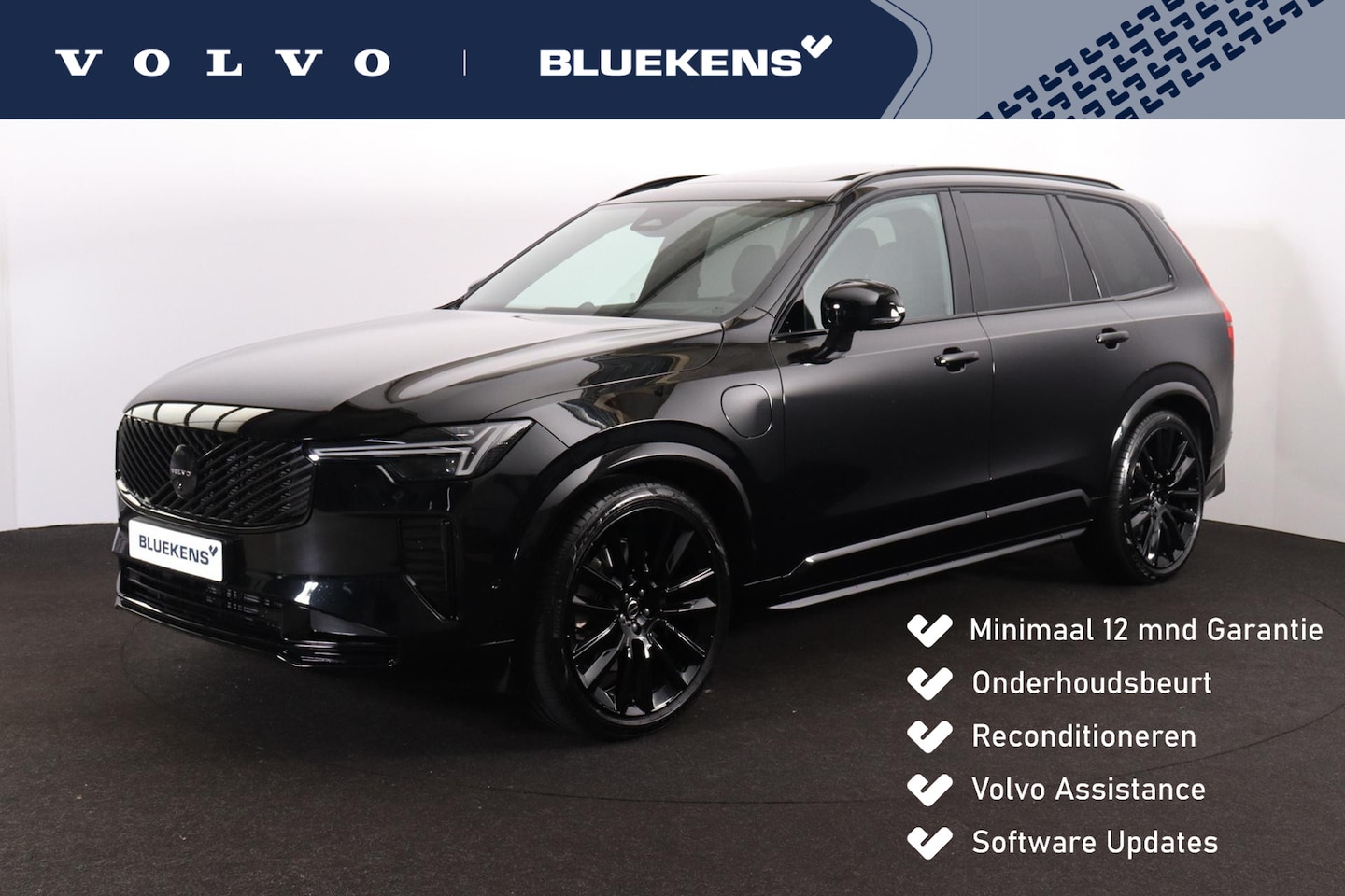 Volvo XC90 - T8 Recharge AWD Ultra Black Ed. Exec. HEICO Uitlaatsysteem met klepbediening - Luchtvering - AutoWereld.nl