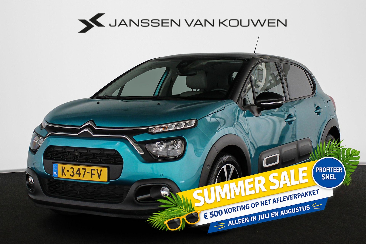 Citroën C3 - 1.2 PureTech Shine Stoelverwarming Navigatie Achteruitrijcamera - AutoWereld.nl