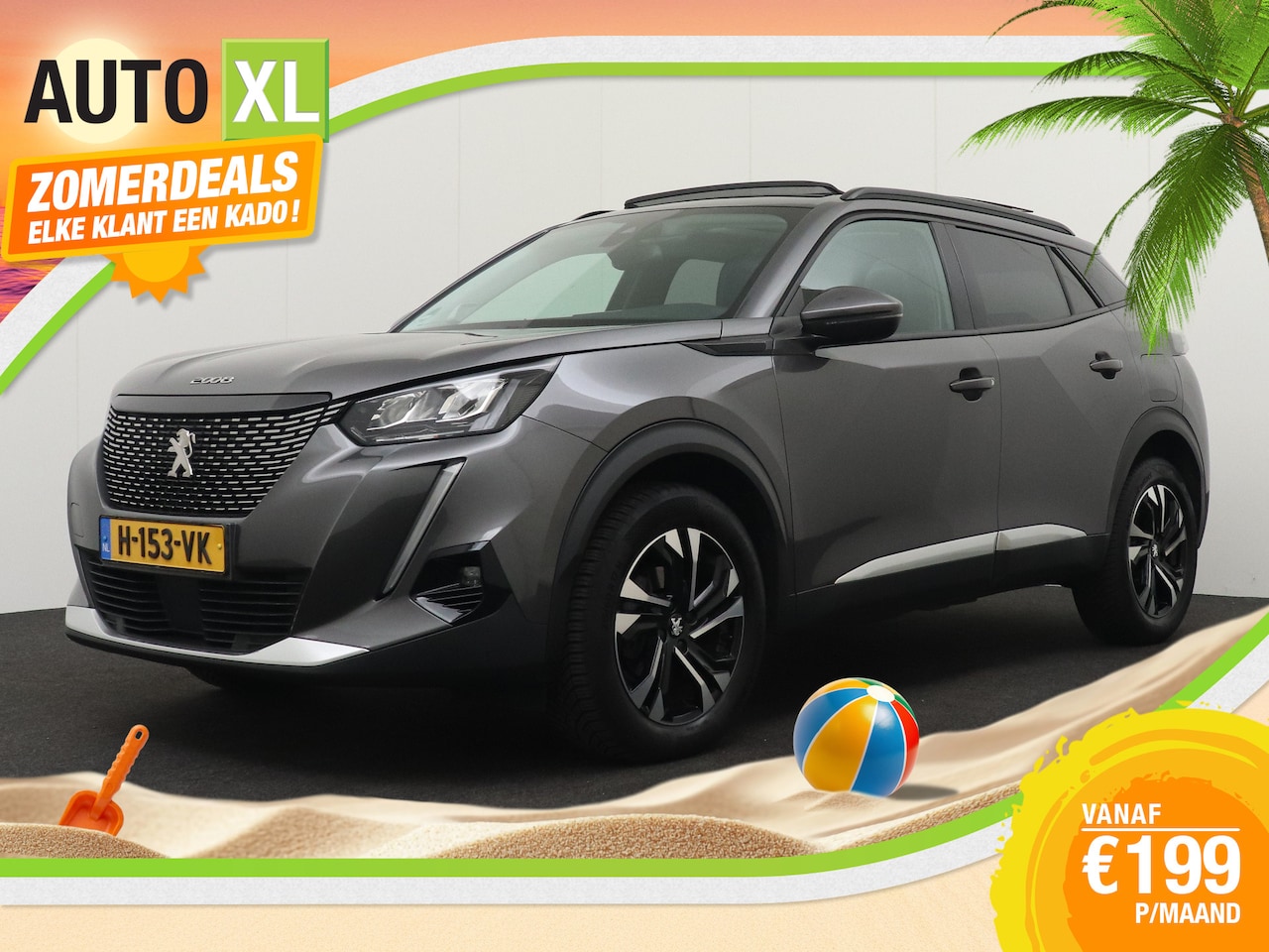 Peugeot 2008 - 1.2T 131 PK Allure Pano-dak Camera Half-Leder Privacy Glas LED - AutoWereld.nl
