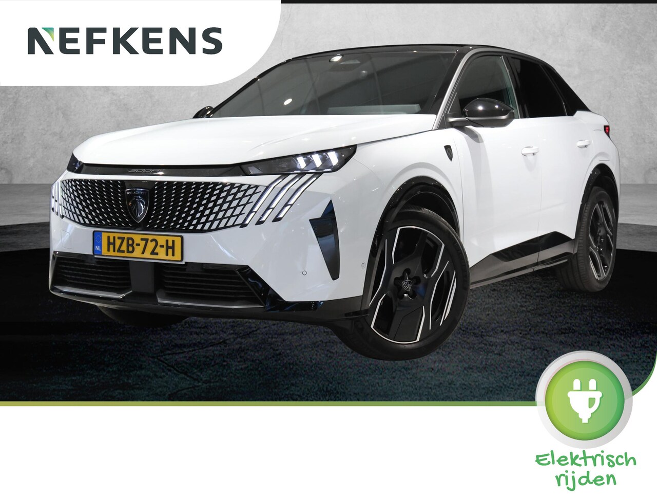Peugeot e-3008 - SUV 73 kWh GT Avantage | Demo | TOT 8 JAAR GARANTIE! | Leder Nappa Zwart Mistral | 360 vis - AutoWereld.nl