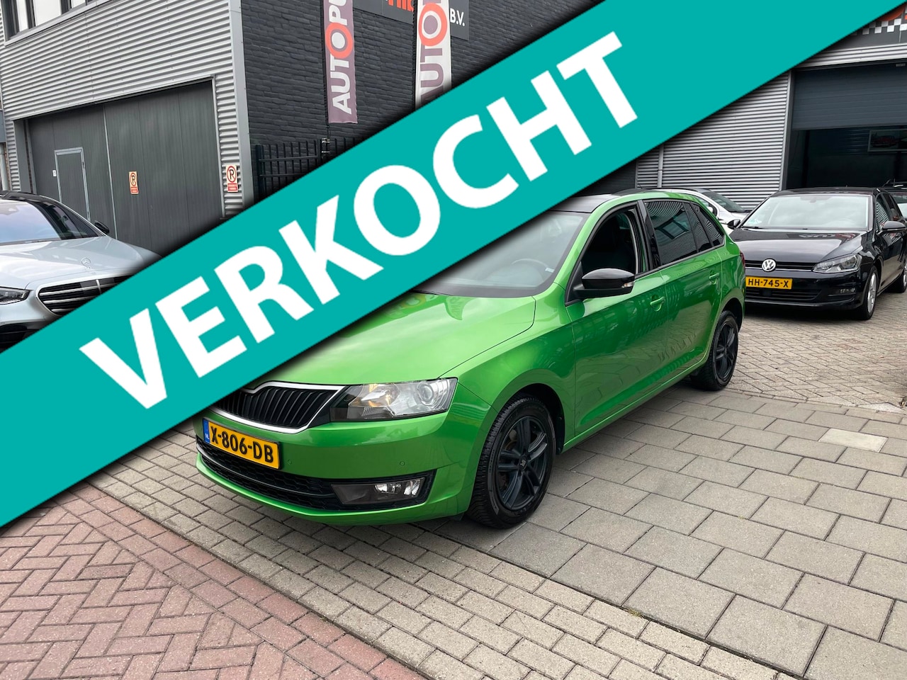 Skoda Rapid Spaceback - 1.2 TSI Greentech Drive Airco Pano NAP APK - AutoWereld.nl