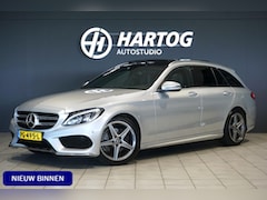 Mercedes-Benz C-klasse Estate - 180 Business Solution AMG + CAMERA / PANO / DODEHOEK / NAVI / LEDER