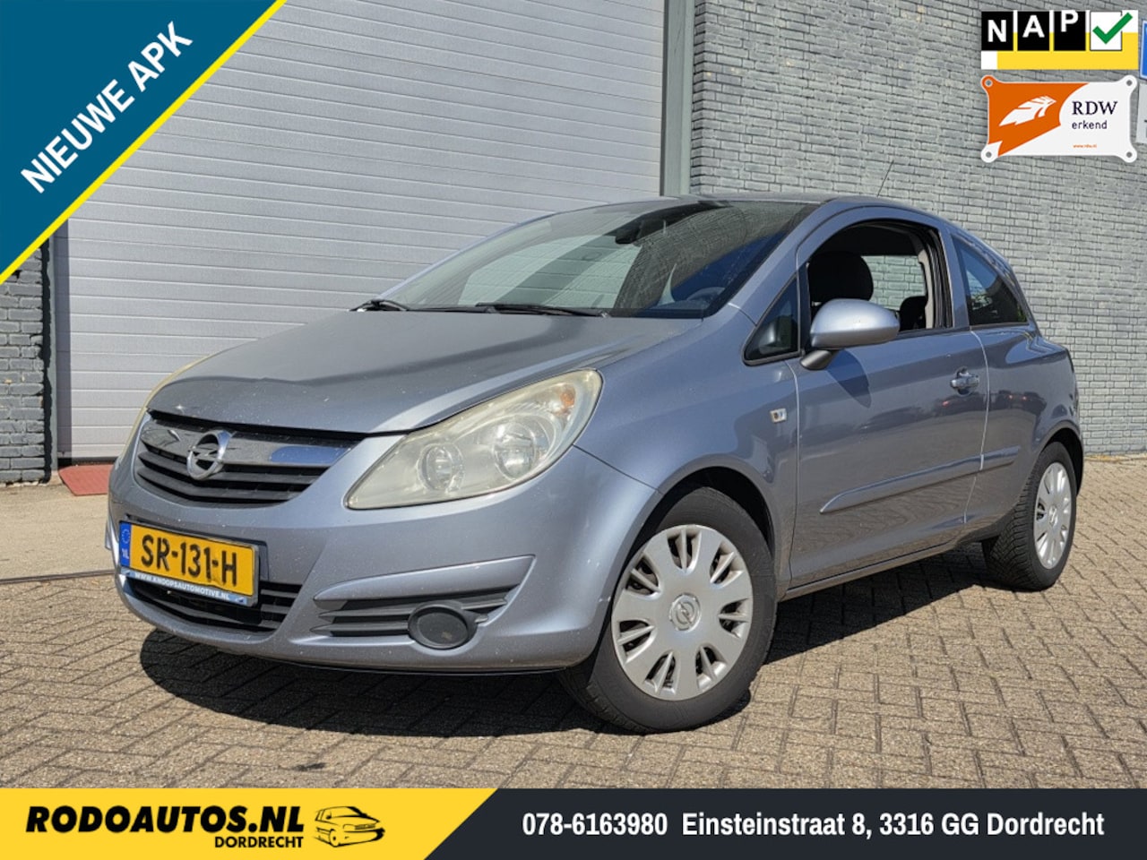 Opel Corsa - 1.2-16V Business Airco Nieuwe APK ✅ - AutoWereld.nl