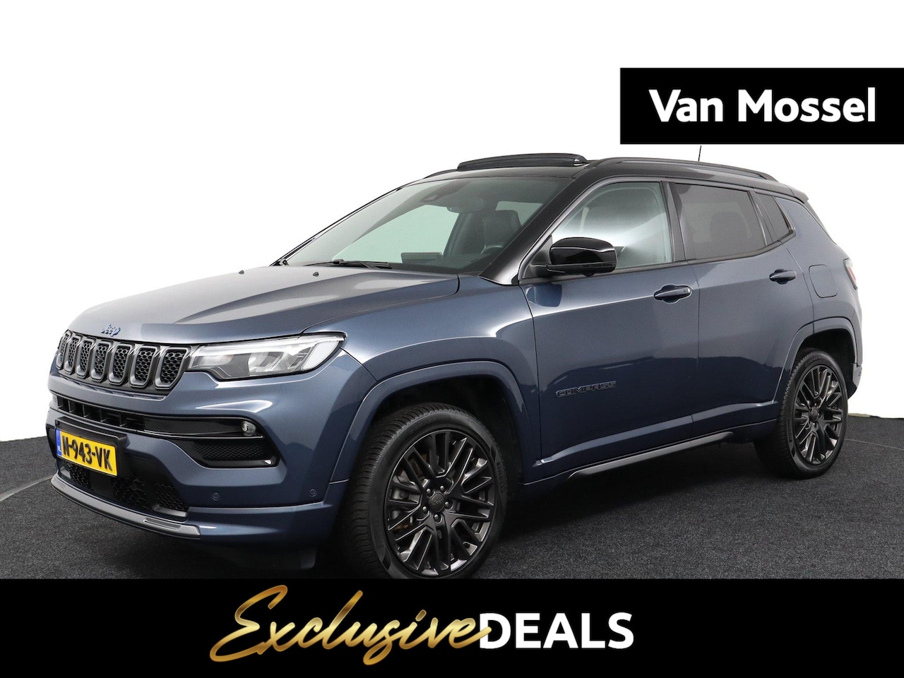 Jeep Compass - 4xe 240 Plug-in Hybrid Electric S Automaat | Navigatie | Apple Carplay/Android Auto | Lere - AutoWereld.nl