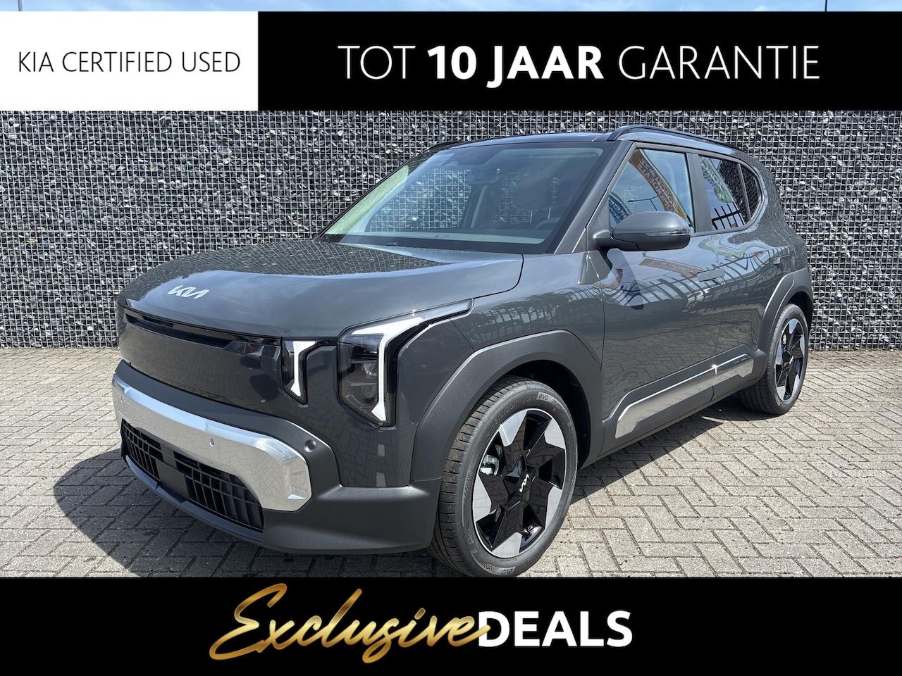 Kia EV2 - Plus Advanced 42.2 kWh Open Dak | Adapt. Cruise | Stoelverwarming | Camera | Clima | Navi - AutoWereld.nl