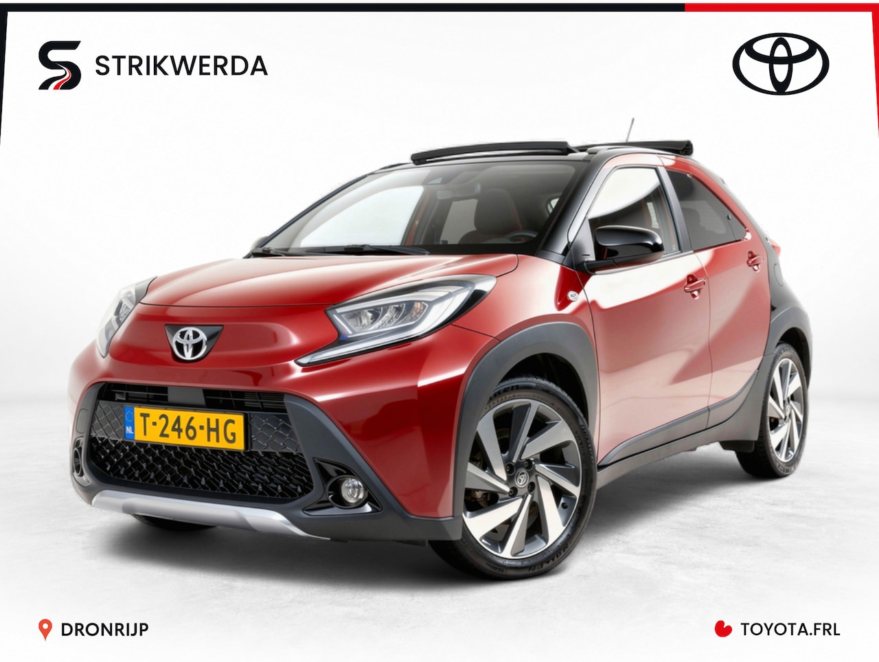 Toyota Aygo X - 1.0 VVT-i MT Envy | JBL | Elektrisch vouwdak | Half-leer | ACC | Camera | Navi | Climate c - AutoWereld.nl