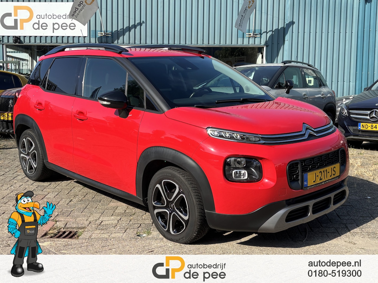 Citroën C3 Aircross - 1.2 PureTech Feel GARANTIE/TREKHAAK/CRUISE/CLIMA/CARPLAY/PARKEERSENSOREN rijklaarprijs! - AutoWereld.nl