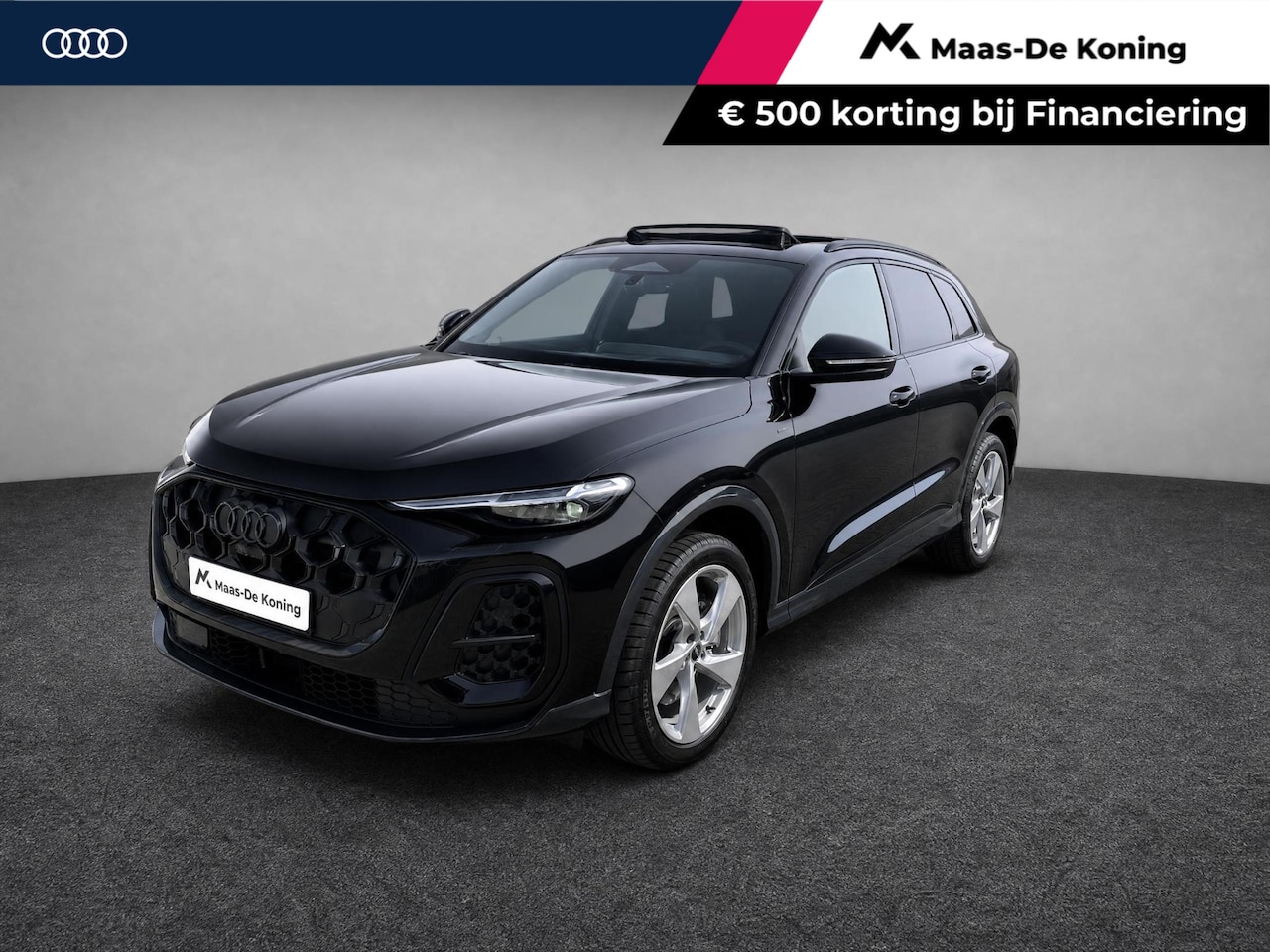 Audi Q5 - 2.0TFSIe-hybrid 220kW/299PK quattro S Line · Panoramadak · Trekhaak · 360°Camera + Parkeer - AutoWereld.nl
