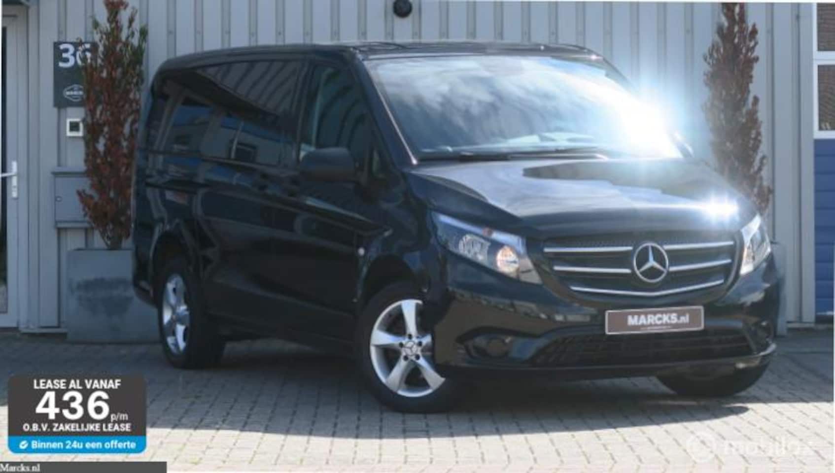 Mercedes-Benz Vito - Bestel 114 AUTOMAAT*DUBBELE CABINE*MARGE*EURO6 - AutoWereld.nl