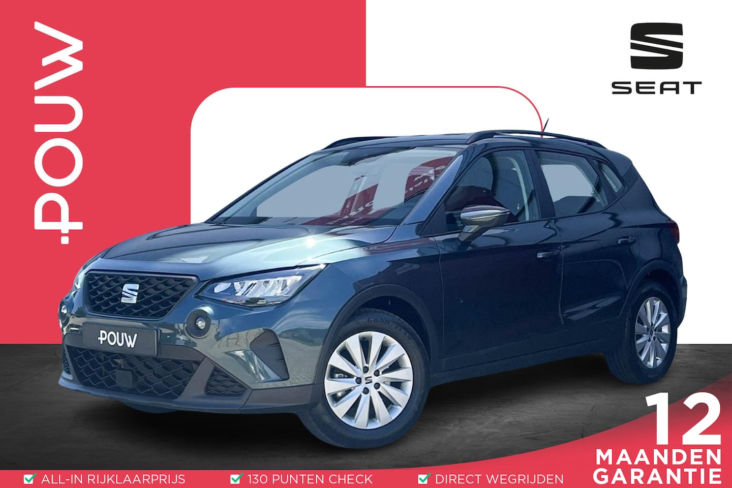 SEAT Arona - 1.0 TSI 95pk Style | Trekhaak | Full Link | Climatronic - AutoWereld.nl