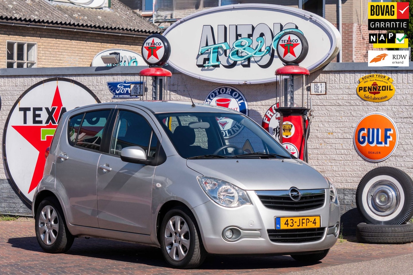Opel Agila - 1.2 Enjoy 2e Eigenaar 73.700 km +NAP NL-auto - AutoWereld.nl