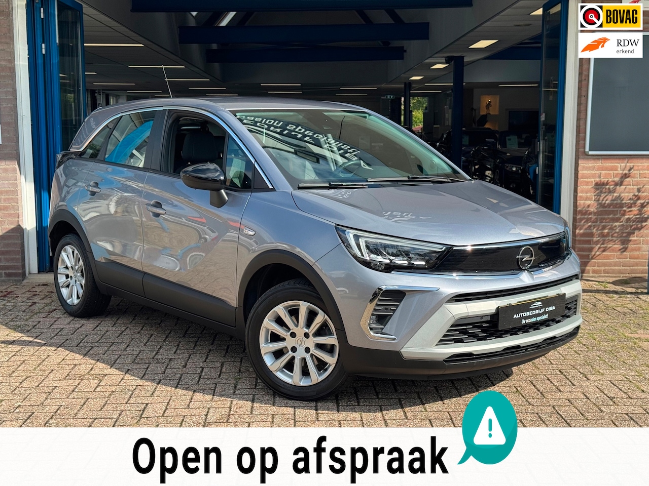Opel Crossland - 1.2 Turbo Elegance 2021 AUT NAVI CAMERA NAP! - AutoWereld.nl