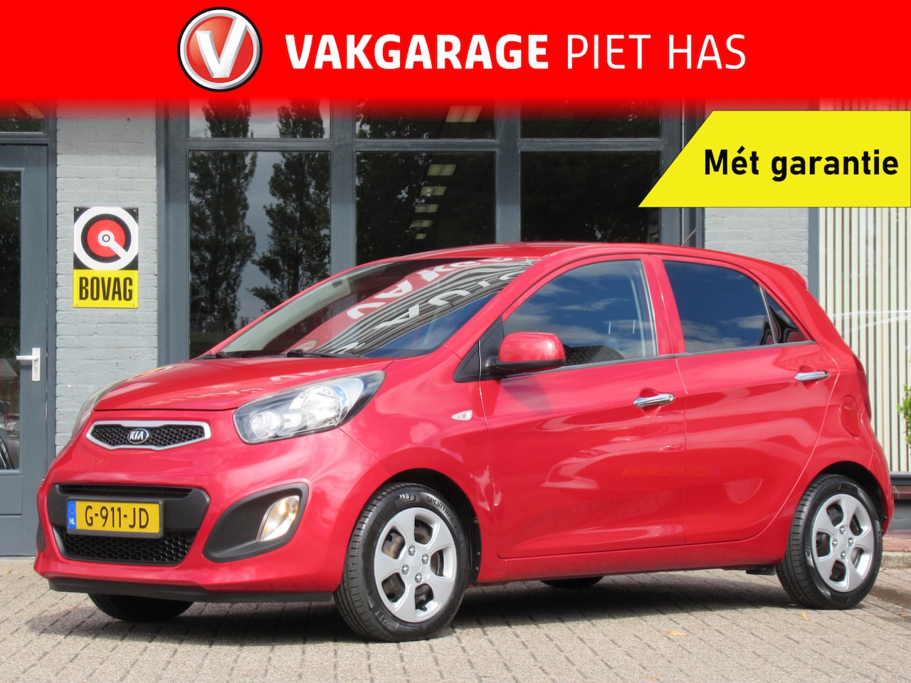 Kia Picanto - 1.0 CVVT R-SportbyKia | Airco | Bluetooth | 5-Deurs | ISOFIX | Getint glas | Zuinig | - AutoWereld.nl