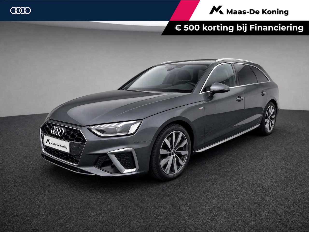 Audi A4 Avant - 35 TFSI 150pk S edition · Apple/Android Car Play · Camera · Afgevlakt sportstuur · Virtual - AutoWereld.nl
