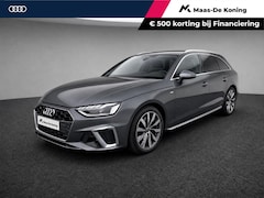 Audi A4 Avant - 35 TFSI 150pk S edition · Apple/Android Car Play · Camera · Afgevlakt sportstuur · Virtual
