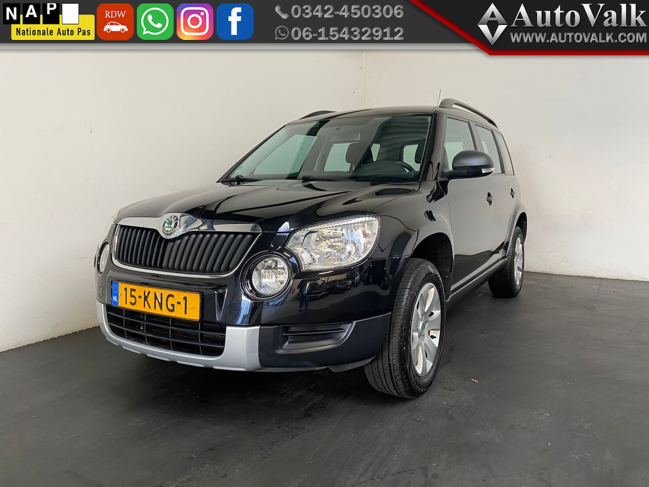 Skoda Yeti - 1.8 TSI Active Plus 4x4 1800KG trekgewicht! Trekhaak! - AutoWereld.nl