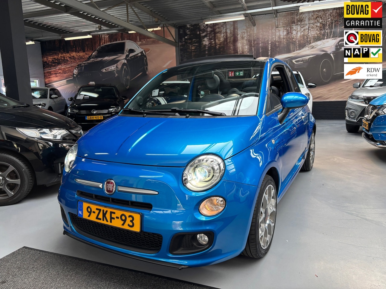 Fiat 500 C - 0.9 TwinAir Turbo 500S Sport / Cabriolet - AutoWereld.nl