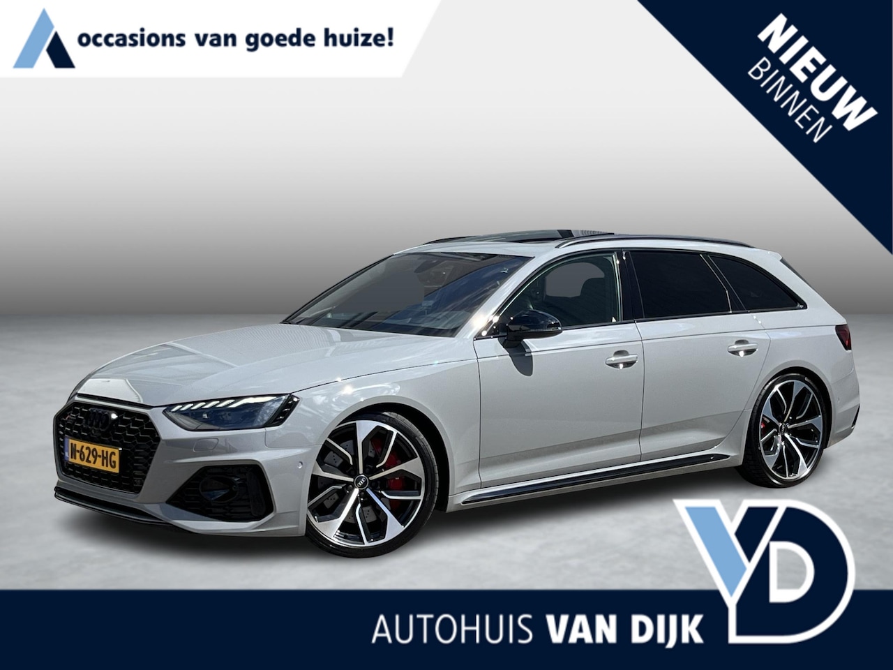 Audi A4 Avant - 2.9 TFSI RS 4 quattro | NL Auto/1e Eig./Voll.Historie/Pano.Dak/Head-Up/Bang&Olufsen/Navi/S - AutoWereld.nl