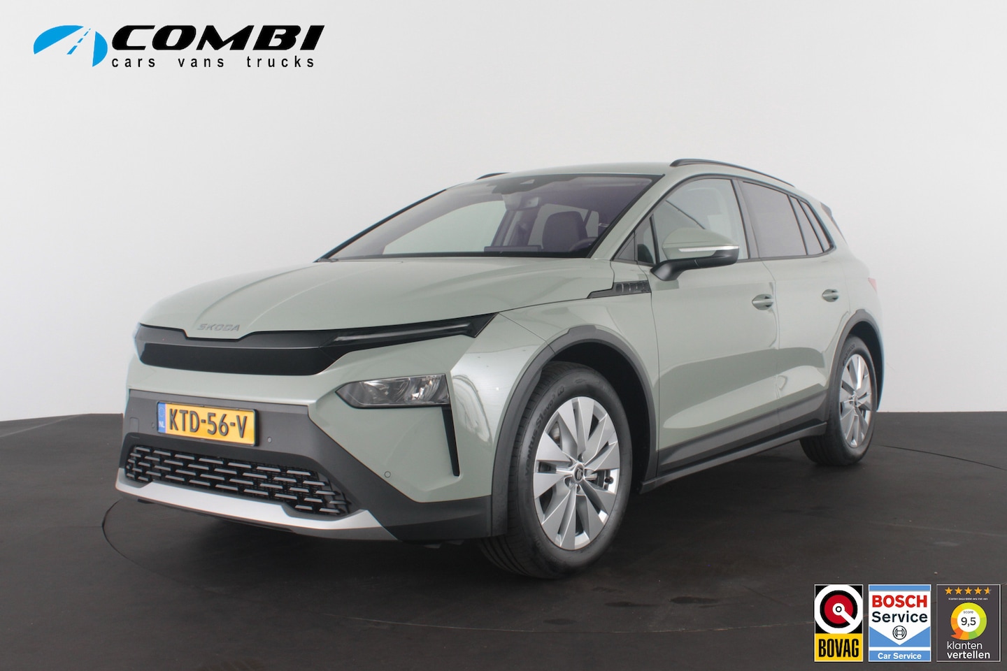 Skoda Elroq - 60 Business Edition Loft Warmtepomp/Winterpakket/Timiano Green - AutoWereld.nl