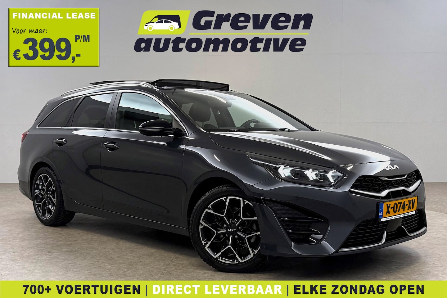 Kia Cee'd - Ceed 1.5 T-GDi GT-Line 160PK | Pano | Virtual | Camera | Carplay | Cruise | Trekhaak | LED - AutoWereld.nl