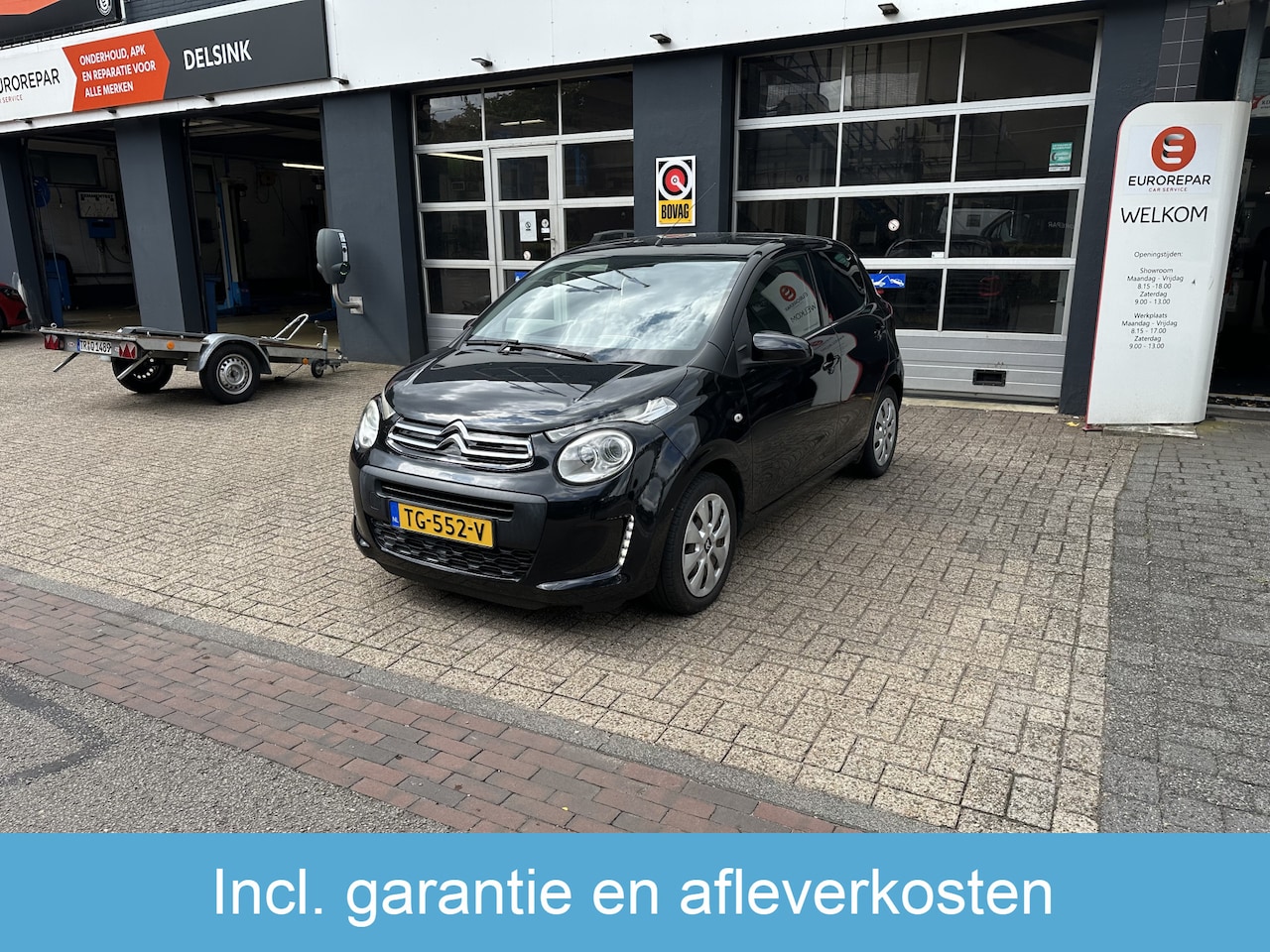 Citroën C1 - 1.0 VTi Feel All-in Prijs Airco/Apple CarPlay, Android auto/Bluetooth Eurorepar - AutoWereld.nl