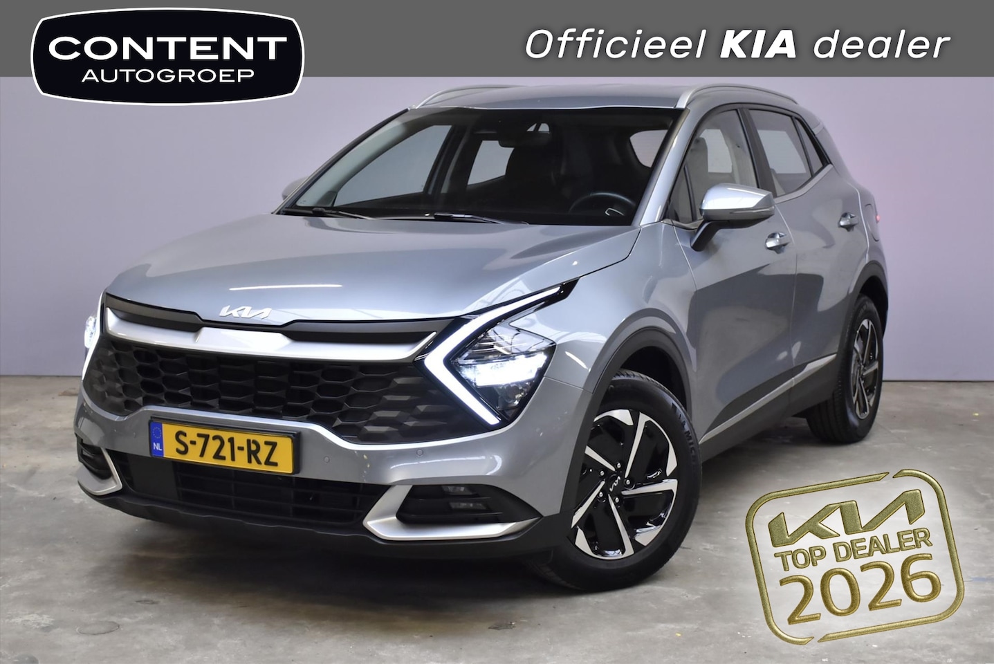 Kia Sportage - 1.6 T-GDi 230pk Hybrid AT6 DynamicLine - AutoWereld.nl