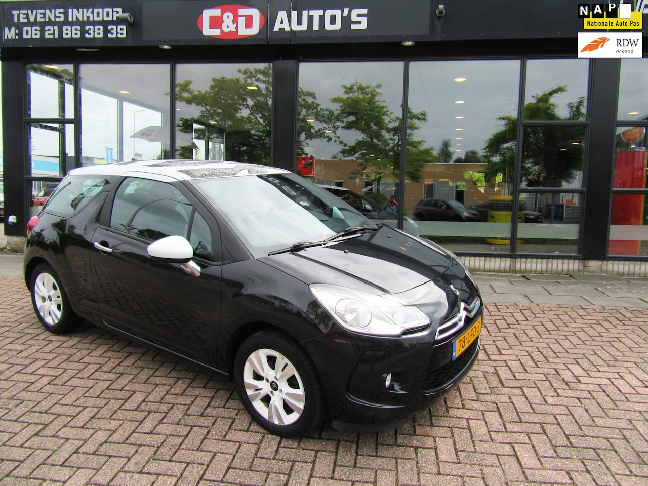 Citroën DS3 - 1.4 VTI CHIC 2010 UNIEKE UITV MET AIRCO 82 DKM - AutoWereld.nl