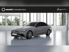 Mercedes-Benz C-klasse - 300e 140 Years Edition | Panoramaschuifdak | Night Pakket | AMG-line | Alpine grijs |
