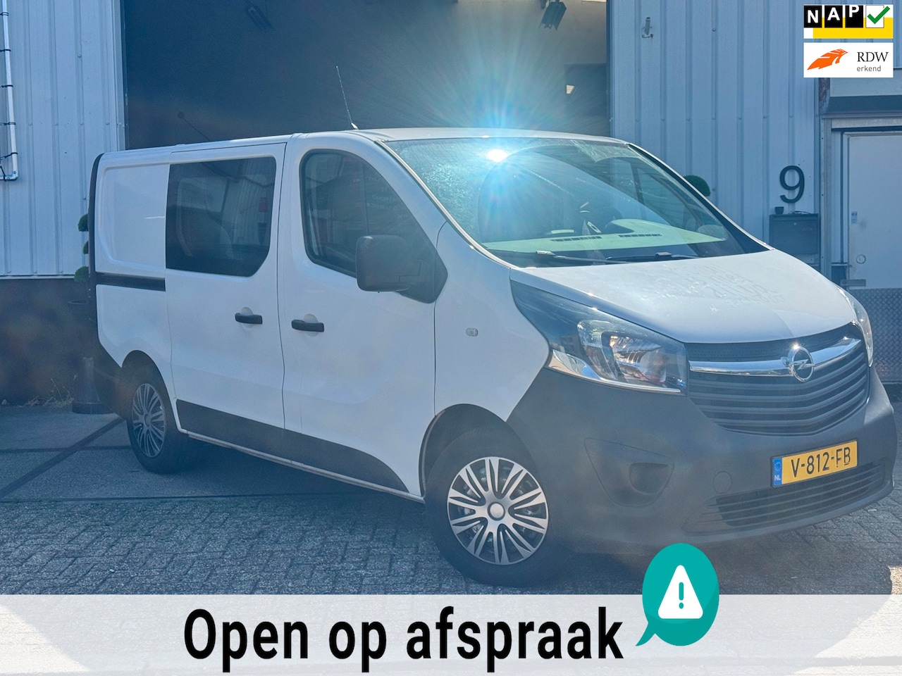 Opel Vivaro - 1.6 | CDTI | L1H1 | Edition | Dubbel Cabine | Airco | Elektrische Ramen | APK | - AutoWereld.nl