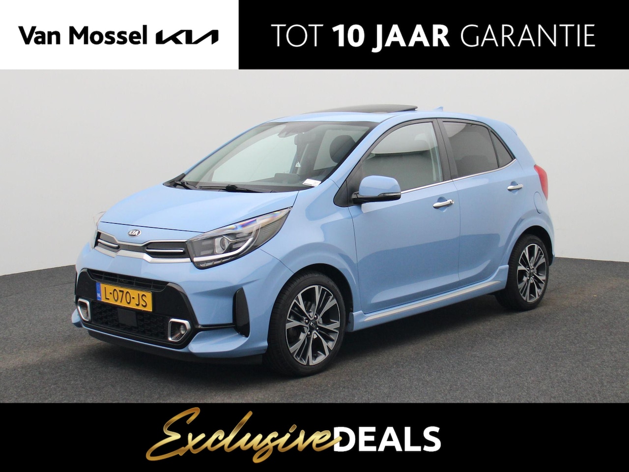 Kia Picanto - 1.0 T-GDi GT-Line 5p | 100 Pk | Clima | Stoel verwarming | Lm Velgen | Camera | Navi | Par - AutoWereld.nl